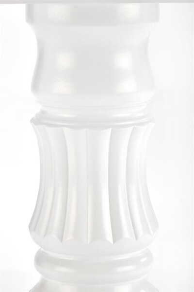 Masă de sufragerie extensibilă 90-124 cm Ferrara (alb) (pentru 4 persoane). 1048661