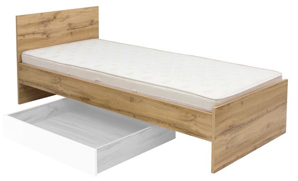 Pat de o persoană 90 cm Zele LOZ/90. 702289