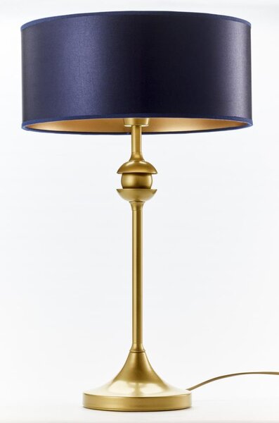 Lampă de masă Jupiter 2116 - KASZMIR, 1xE27/15W/230V, albastru/auriu