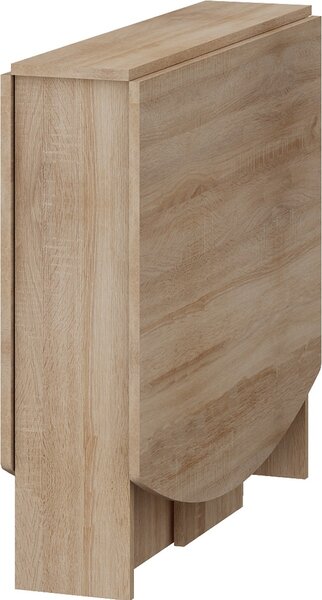 Masă de sufragerie extensibilă Elston 2 (stejar deschis sonoma) (pentru 4 până la 6 persoane). 746437