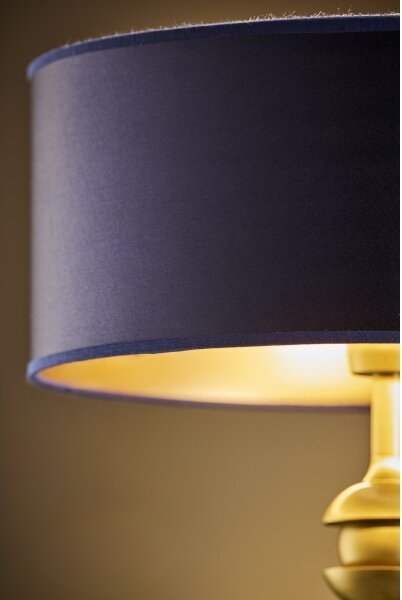 Lampă de masă Jupiter 2116 - KASZMIR, 1xE27/15W/230V, albastru/auriu