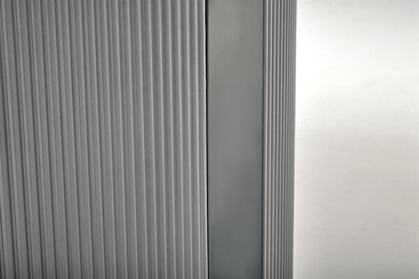Masă de sufragerie extensibilă 160-220 cm Dara (marmură alb + negru + gri) (pentru 6 8 persoane). 1049567