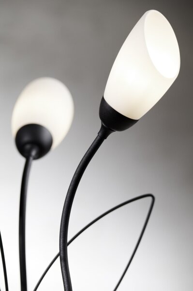Lampă de masă GLORIOSA Jupiter 2065 - 3xG9/14W/230V neagră