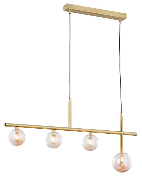 Jupiter 1899 - Lustră suspendată pe cablu NEPTUN 4xG9/14W/230V, auriu