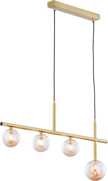 Jupiter 1899 - Lustră suspendată pe cablu NEPTUN 4xG9/14W/230V, auriu