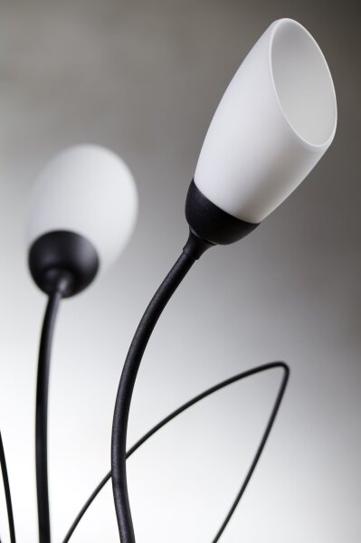 Lampă de masă GLORIOSA Jupiter 2065 - 3xG9/14W/230V neagră