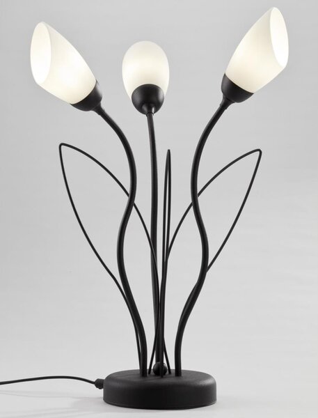 Lampă de masă GLORIOSA Jupiter 2065 - 3xG9/14W/230V neagră