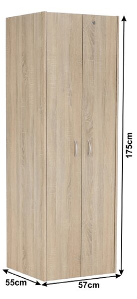 Dulap de haine Asista AS 005 Stejar sonoma. 788544