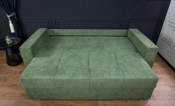 Canapea Extensibilă Claudia Memory Max, Verde Brad