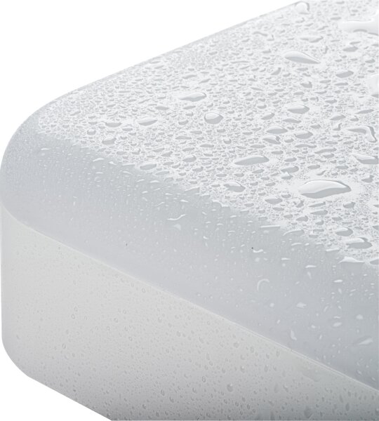 Plafonieră LED industrială Kanlux 37295 IPER LED/19W/230V IK10 IP65 alb pătrat