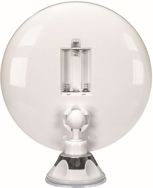 Kleine Wolke Flexy Light oglindă cosmetică 17.5x17.5 cm rotunde cu iluminare alb 5819114886