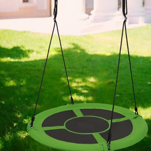 Leagan tip cuib de barza, diametru 100 cm, maxim 120 kg, ajustabil pe inaltime, protectie UV
