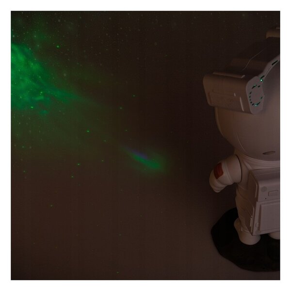 Proiector LED RGB si laser, astronaut cu telecomanda, 5W, IP20, timer, cablu alimentare USB