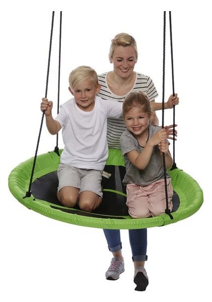 Leagan tip cuib de barza, diametru 100 cm, maxim 120 kg, ajustabil pe inaltime, protectie UV