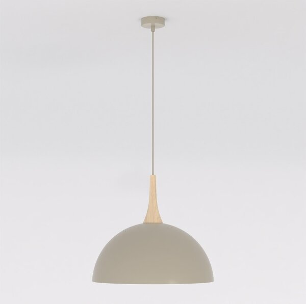 Lustră suspendată pe cablu NAUTICA 1xGX53/12W/230V bej