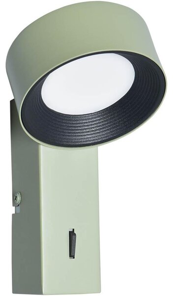 ITALUX WL-47390-1-GRN - Aplica de perete LED OTAL LED/1,8W/230V 4000K verde