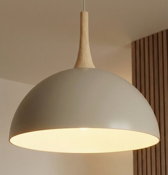 Lustră suspendată pe cablu NAUTICA 1xGX53/12W/230V bej