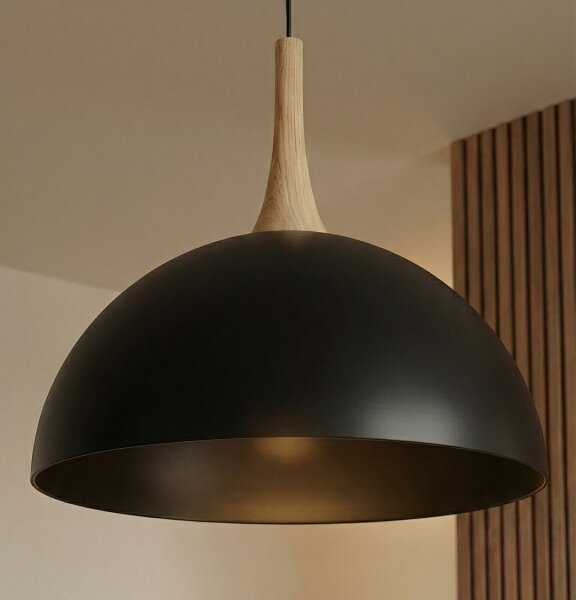 Pendul NAUTICA pe cablu, 1xGX53/12W/230V, negru