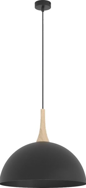 Pendul NAUTICA pe cablu, 1xGX53/12W/230V, negru