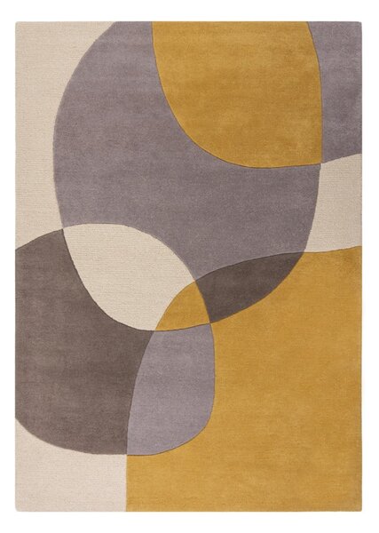 Covor portocaliu/bej din lână 230x160 cm Glow - Flair Rugs