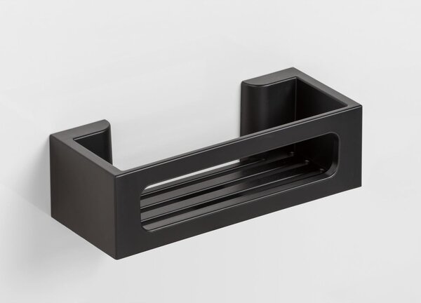 Raft pentru baie negru autoadeziv din plastic Bralia – Wenko