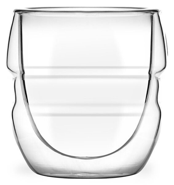 Cești 2 buc. pentru espresso/cu perete dublu din sticlă 70 ml Sferico – Vialli Design