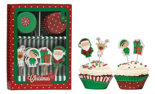 Set accesorii prăjituri Premier Housewares Christmas Cupcake