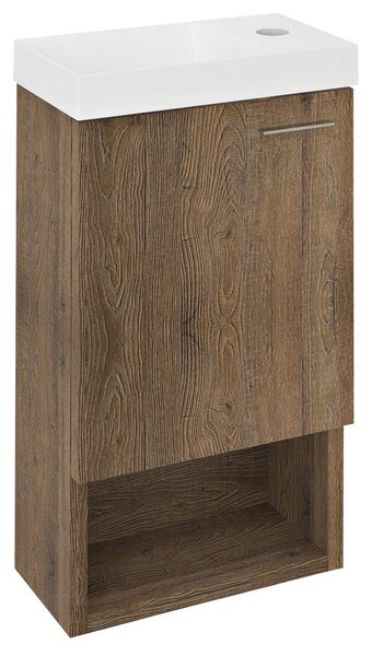 Sapho Sapho, dulap pentru lavoar LATUS XI 30x53x16,5cm, stejar Sherwood, LT711-1515