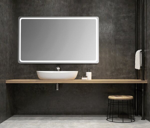 Sapho Sapho, oglindă cu iluminare din spate LED NYX 1000x500mm, NY100