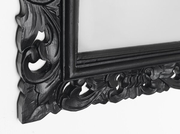 Sapho Scule & Samblung oglindă 40x70 cm dreptunghiular negru IN113