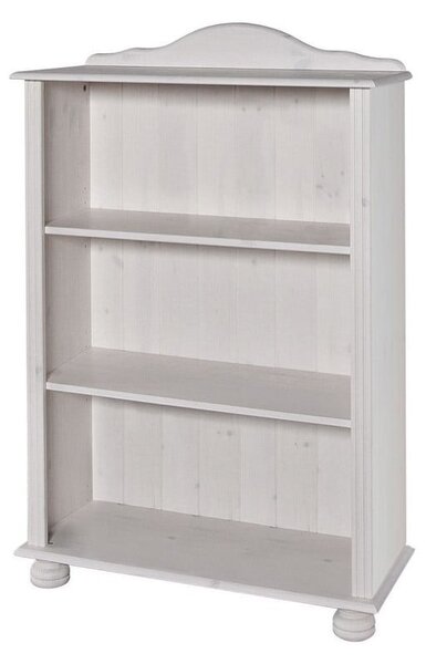 Bibliotecă albă din lemn de pin 77x116 cm Ella – Støraa