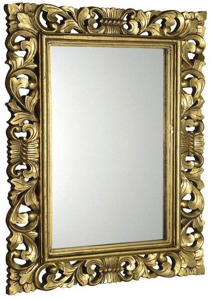 Sapho Scule & Samblung oglindă 70x100 cm dreptunghiular auriu IN163