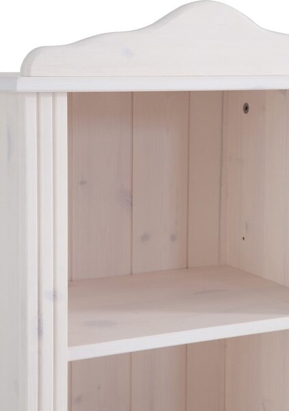 Bibliotecă albă din lemn de pin 77x116 cm Ella – Støraa