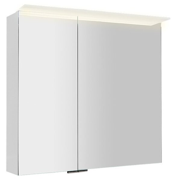 Sapho Sapho, galerie LINEX cu iluminare LED, 80x70x15cm, alb, LX080-0030