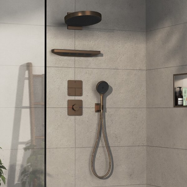 Hansgrohe ShowerSelect Comfort Q baterie de duș ascuns cu termostat || 15588140