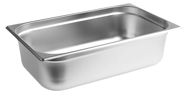 Tava gastronorm Pufo din inox pentru depozitare alimente, sosuri, inghetata, ideal pentru catering, restaurante, fast food, horeca, capacitate 2.5 L