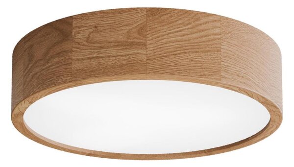 Plafonieră cu senzor CLEO 3xE27/24W/230V, diametru 37,5 cm, stejar