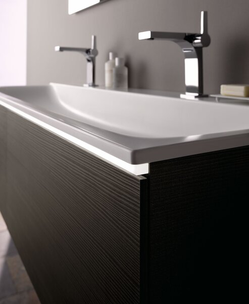 Geberit Xeno2 lavoar 140x48 cm dreptunghiular clasică alb luciu 500.277.00.1