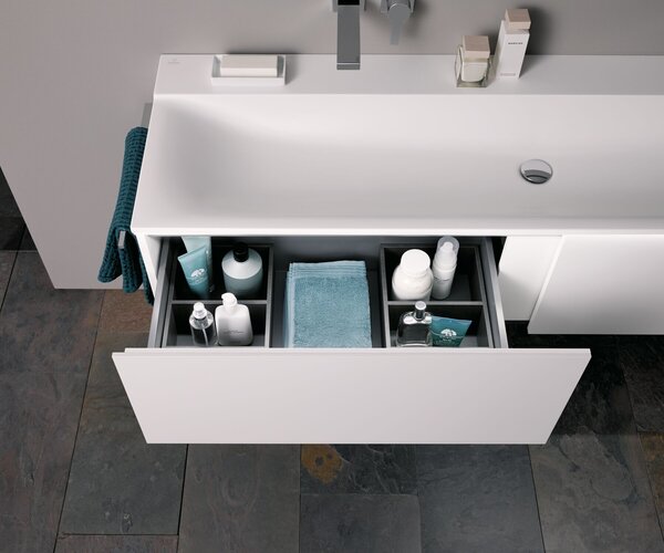 Geberit Xeno2 lavoar 140x48 cm dreptunghiular clasică alb luciu 500.277.00.1