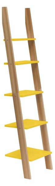 Raft în formă de scară Ragaba ASHME, lățime 45 cm, galben