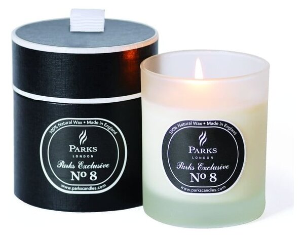 Lumânare parfumată Parks Candles London Exclusive, aromă de lemn și patchouli, durată ardere 50 de ore