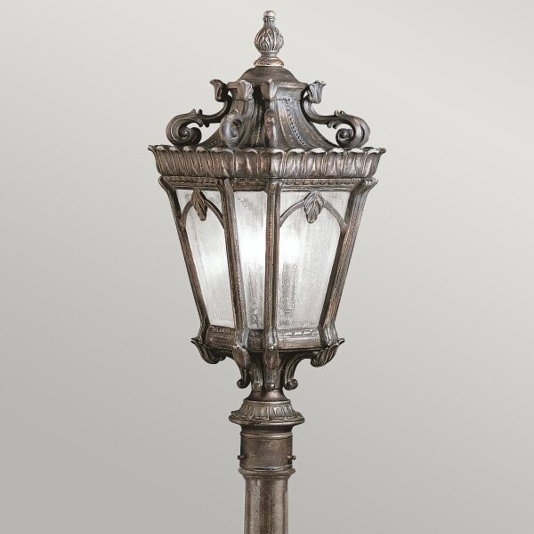 Kichler KL-TOURNAI4-M - Lampă de exterior TOURNAI 1xE27/60W/230V IP44, finisaj bronz