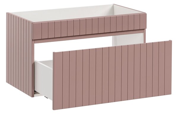 Comad Iconic Rose dulap 80x45.6x46 cm sub chiuveta pe perete ICONIC ROSE 82-80-E-1S