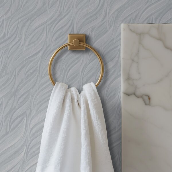 Tapet Valuri texturate, albastru-gri rece, Tapet abstract, a00688v3 : Uwalls.ro