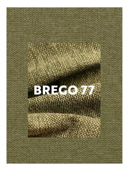 Scaun BERRY, verde olive/negru, stofa/metal, 44x44x97 cm