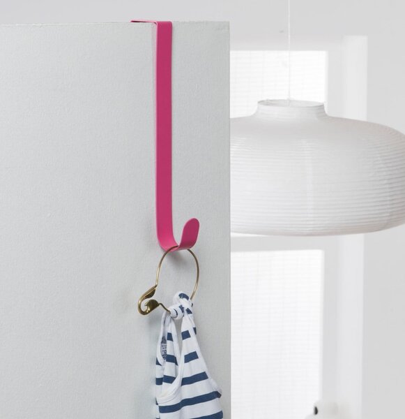 Cârlig pentru ușă Compactor, roz