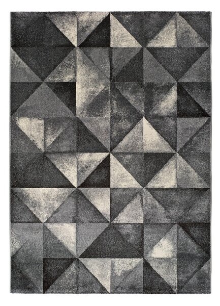 Covor Universal Delta Triangle, 57 x 110 cm, gri