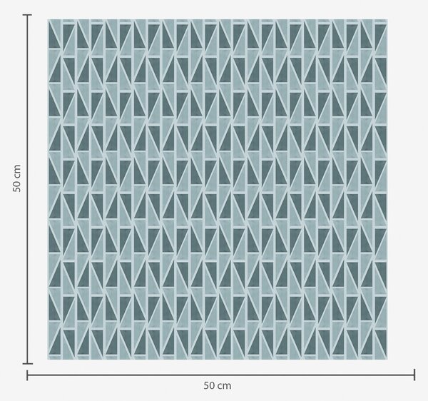 Tapet Grătar din sticlă verde-albăstrui cu bare diagonale, Tapet abstract, a00902 : Uwalls.ro