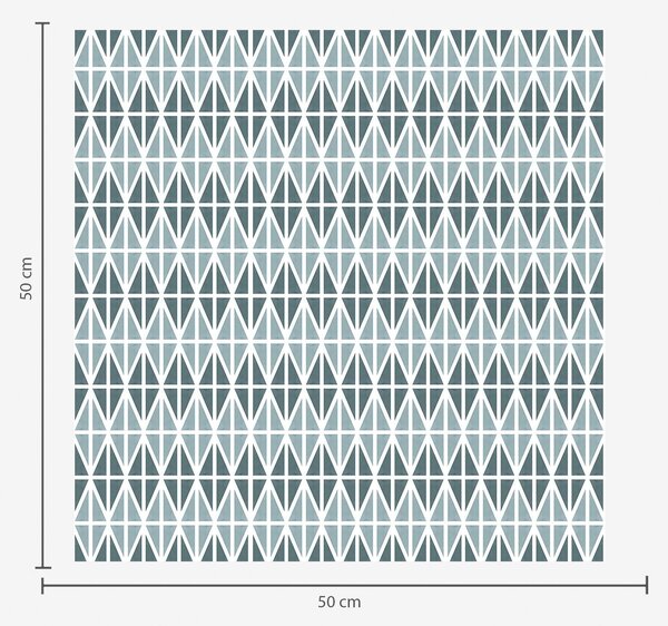 Tapet Rețea albă cu cruci de culoare verde-albăstrui închis, repetiție geometrică, Tapet abstract, a00904 : Uwalls.ro