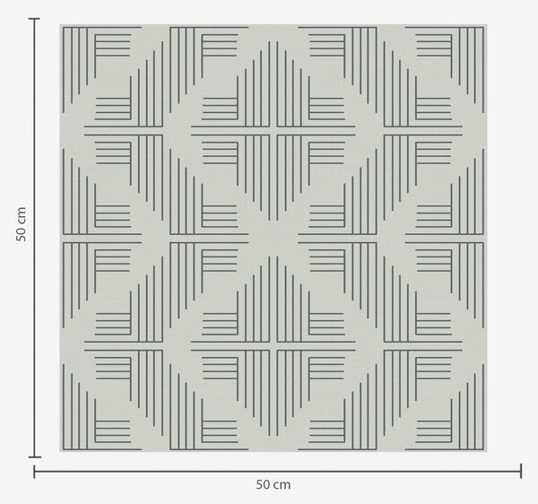 Tapet Linii de ardezie formând pătrate în trepte pe fond gri pal, Tapet abstract, a00909 : Uwalls.ro